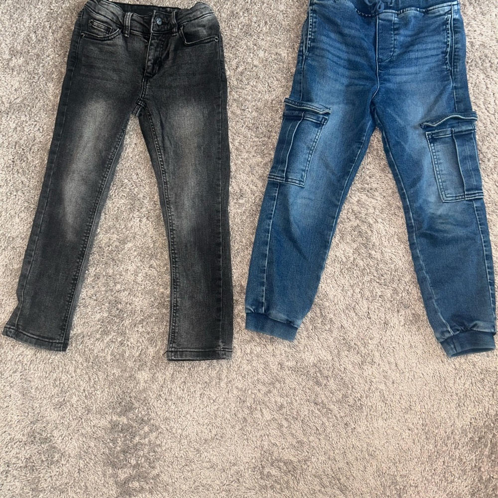 Joe's Jeans Kids Black and Blue Denim Pants